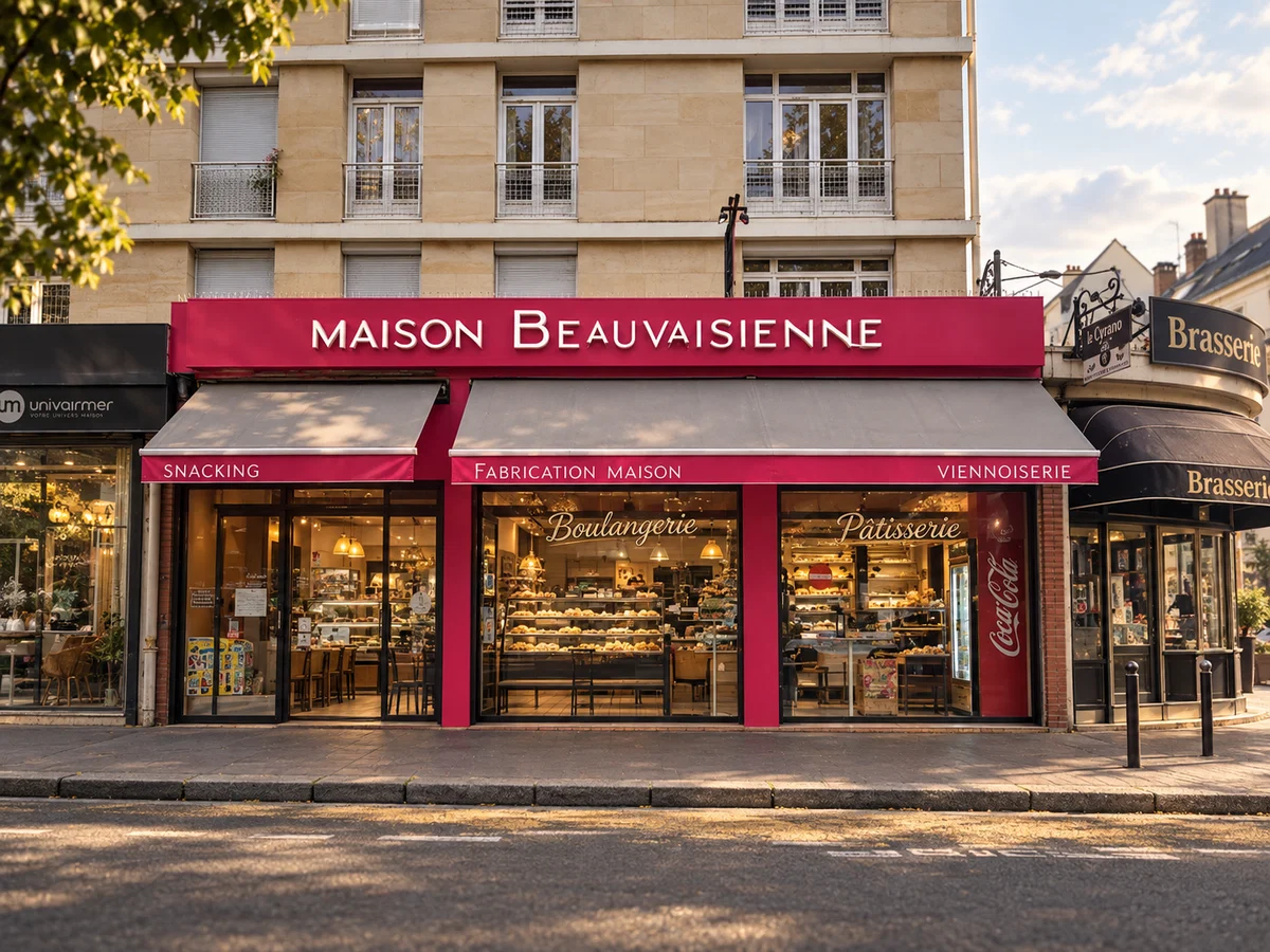 Façade de Maison Beauvaisienne, 35 rue de la Tapisserie à Beauvais.